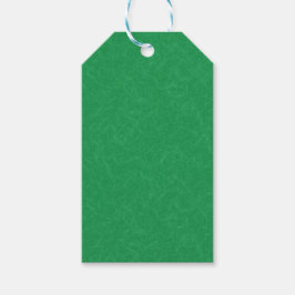 Green textured surface with  swirling pattern ギフトタグ