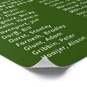 Green This Candle Burns Class Reunion Memorial ポスター (角)