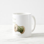 Green Thread Create Your Own Dream コーヒーマグカップ (正面右)