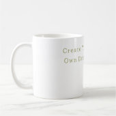 Green Thread Create Your Own Dream コーヒーマグカップ (左)