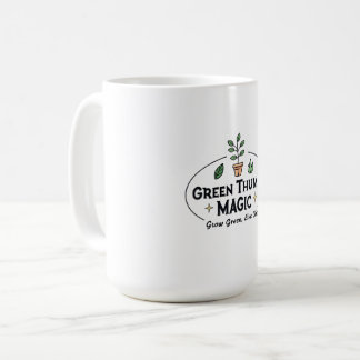 Green Thumb Magic | 都市ガーデニング コーヒーマグ コーヒーマグカップ