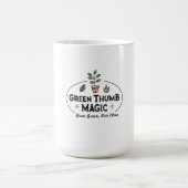 Green Thumb Magic | Urban Gardening Cofee Mug コーヒーマグカップ (中央)