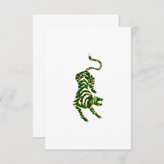 Green Tiger 招待状 (正面/裏面)