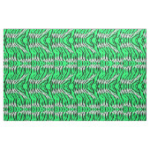 Green Tiger Animal Skin Pattern Design  ファブリック (ファットクウォーター)