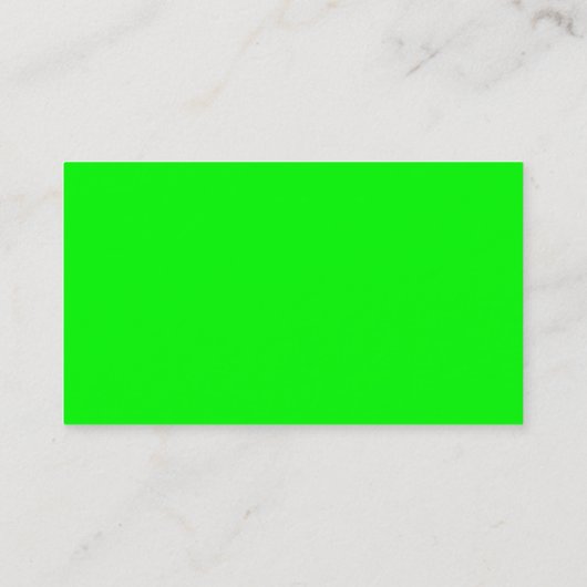 Green Tiger Beetle名刺 名刺 (裏面)