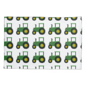 Green Tractor Design 枕カバー (裏面)