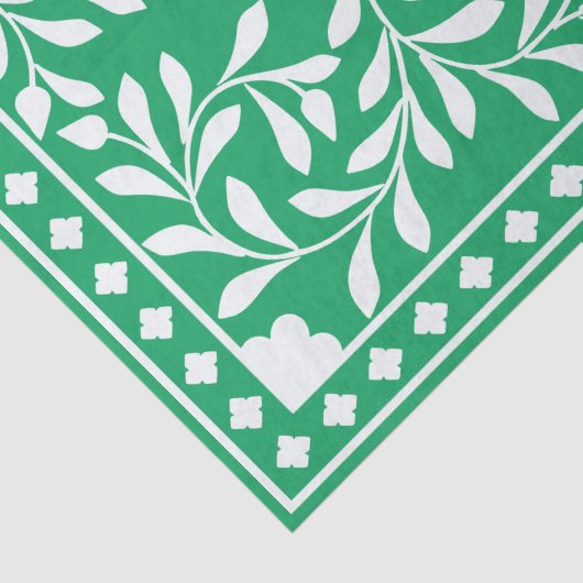 Green Traditional Bone Inlay Decoupage Paper 薄葉紙 (詳細)