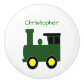 Green Train Design Personalised セラミックノブ (正面)