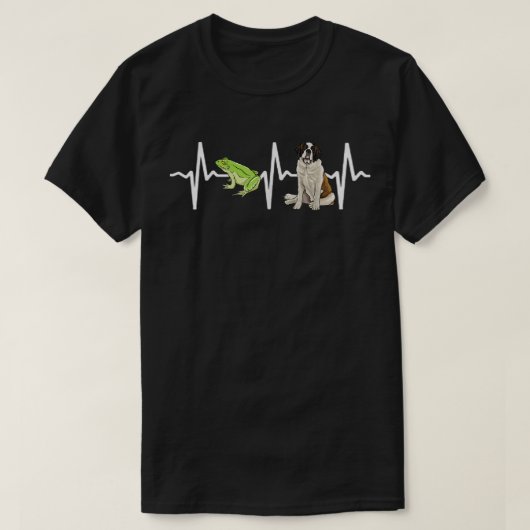 Green Tree Frog St Tシャツ (デザイン正面)