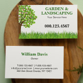 Green Tree Grass Lawn Care Services 名刺