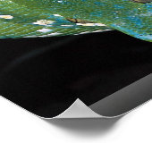 Green tree python, New Guinea ポスター (角)