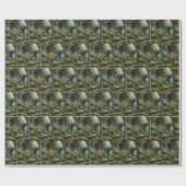 Green Troll Under a Stone Bridge ラッピングペーパー (フラット)