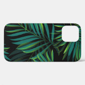 Green tropical palm leaves. Seamless pattern graph Case-Mate iPhoneケース (裏面 (横))