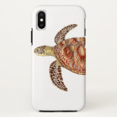 Green turtle - Tortuga verde Chelonia mydas Case-Mate iPhoneケース (裏面)