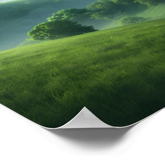 Green Valley Dreamscape ポスター (角)