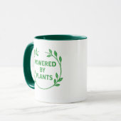 Green Vegan Plant Based Mug マグカップ (正面左)
