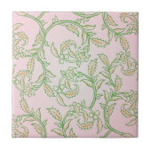 Green Vine Ceramic Tile タイル (正面)
