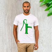 Green Water Pump Mens T-Shirt Tシャツ