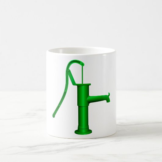 Green Water Pump Mug コーヒーマグカップ