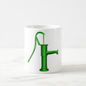 Green Water Pump Mug コーヒーマグカップ (中央)