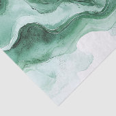 Green Wave Abstract Birthday 薄葉紙 (詳細)