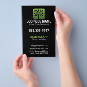 Green Wave Professional Tree Lawn Care チラシ (ハンドル)