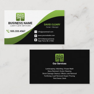 Green Wave Professional Tree Lawn Care 名刺