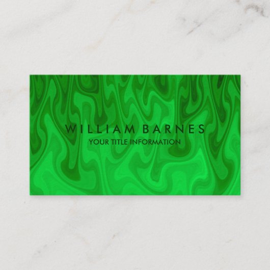 Green Waves名刺 名刺 (正面)