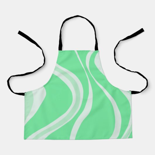 Green Waves Apron エプロン (正面)