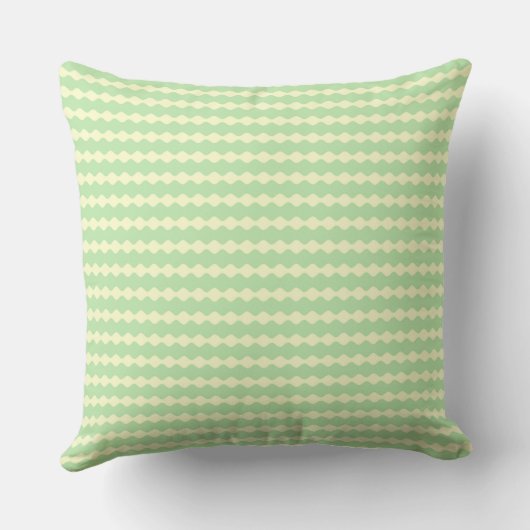 Green Waves Pillow クッション (裏面)