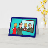 Green Weeniiの「反省する時間」グリーティングカード カード (黄色い花)