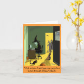 Green Weenii "Spell Check"ノートカード カード (黄色い花)