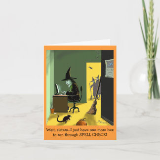 Green Weenii "Spell Check"ノートカード カード