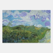 Green Wheat Fields by Vincent van Gogh ラッピングペーパーシート (正面2)
