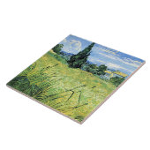 Green Wheatfield with Cypress, タイル (側面)