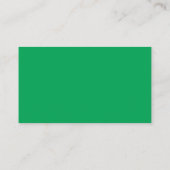 Green White Stripes & QR Code & Social Media Icon 名刺 (裏面)