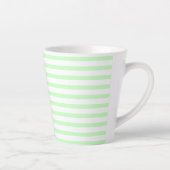 green-white –zweifarbig two-tone grün-weiß pastel カフェラテマグ (右)