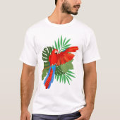 Green Winged Macaw Tシャツ (正面)