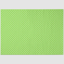 Green With White Polka Dots 薄葉紙