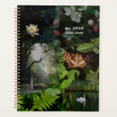Green Woodland Dreams Collage Planner プランナー手帳 (正面)