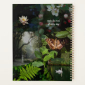 Green Woodland Dreams Collage Planner プランナー手帳 (裏面)