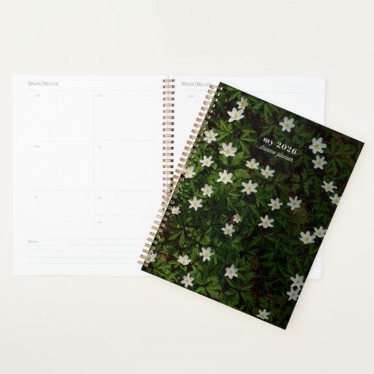 Green Woodland Dreams Planner プランナー手帳 (ディスプレー)