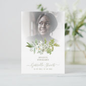 Green Wreath Photo Funeral Service Dear Ones (スタンド正面)