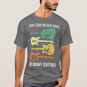 Green Yellow15のギターは決して多すぎない Tシャツ