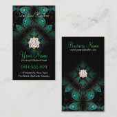 Greenada v3 Fractal名刺 名刺 (正面/裏面)