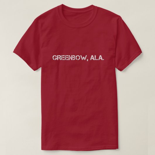 GREENBOWアラバマ Tシャツ (デザイン正面)