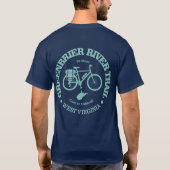 Greenbrier River Trail (cycling) Tシャツ (裏面)