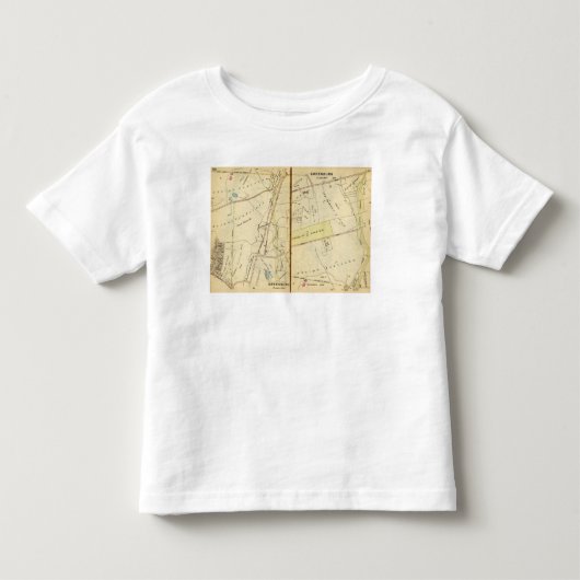 Greenburg、ニューヨーク4 トドラーTシャツ (正面)