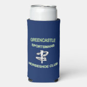 Greencastle HorseShoe Club 缶コインズィー スリム缶クーラー (Seltzer正面)