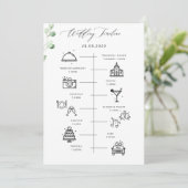 Greeneryのタイムラ結婚インプログラムとウェルカムセンター 招待状 (スタンド正面)